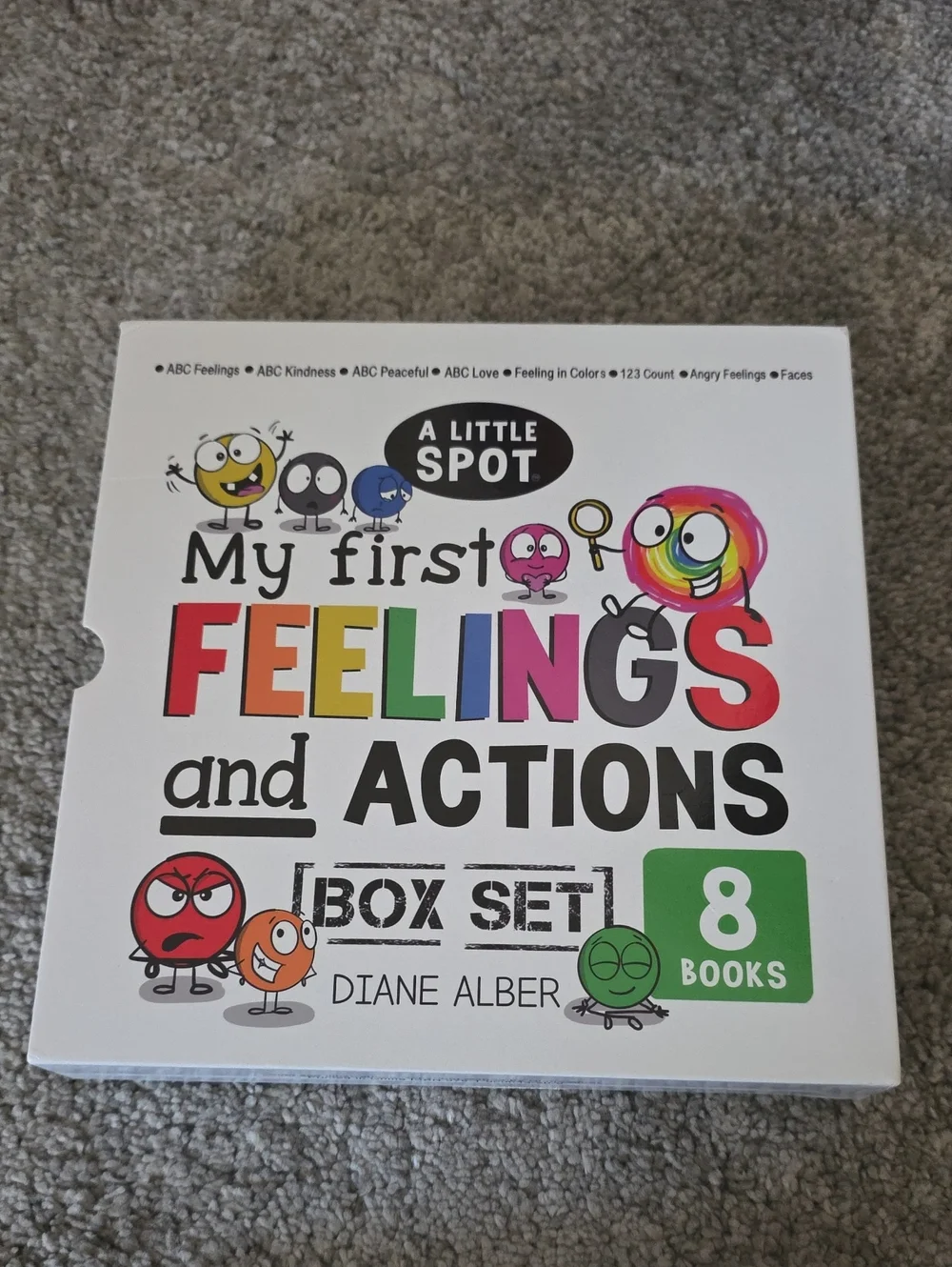 My First Feelings and Actions Box Set - Colorful Kids Book Set